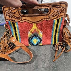Colorful Patterned Women's Bag